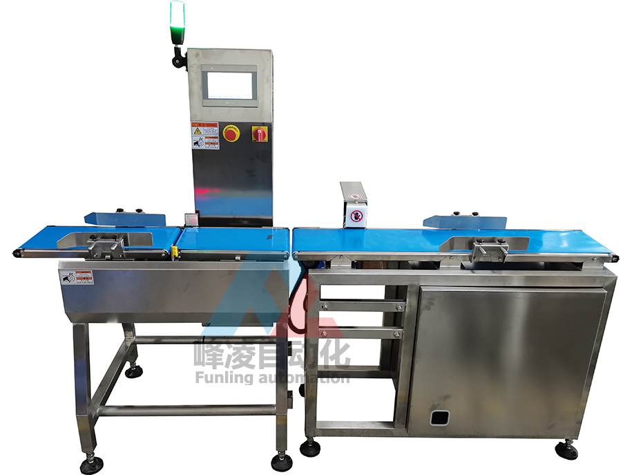 自動重量選別機(jī)檢測商品的重量及欠品檢查不可缺少的設(shè)備